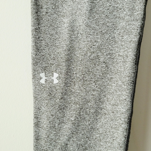 Under Armour athletic workout leggings color gray and blue size S - Picture 5 of 6